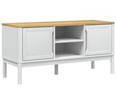 Mueble TV combinadoMueble de TV FLORO madera maciza de pino blanco 114x43x55 cm