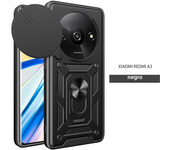 Camera Shockproof Armor Case For Xiaomi Redmi A3 A2 A1 4G Car Magnetic Holder Ring Protect Cover