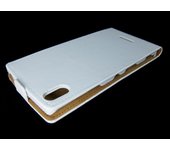Tumundosmartphone Funda Piel Premium Ultra-Slim Sony Xperia T3 Blanca