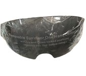 Pantalla de casco de moto Le Mans Sun Protector Screen Negro Mt Helmets