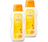 Pack Promo 2uds Leche Corporal de Caléndula para bebé Weleda, 200ml