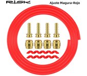RISK Bicycle Hydraulic Disc Brake Hose Kit Tube Pipe Housing Set For Shimano Magura Sram SM-BH59 BH90 Compression Bushing&Needle