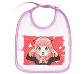 BABERO COLOR spy x family niña anya kawaii cute mona baby bib anime manga seinen super guerrero sagaandroides