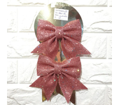 Adorno para Árbol de Navidad, 2 piezas, Lasso Grande, para Fiesta Gift, decoración de Navidad, Vacaciones, interior y exterior