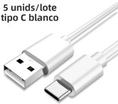 5Pcs/lot Type C USB C Phone Cable For Samsung Galaxy Tab A7 lite S7 FE F22 F32 F12 M42 M32 M12 A22 5G Fast Charge Charger Cable