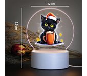 cat Usb Atmosphere Table Lamp Rgb Night Lights Led Mange Avatar Room Decor Gift Rgb Night Lights Led