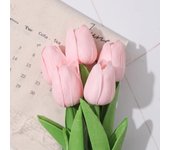 5/10Pcs Tulip Flowers Artificial Tulip Bouquet PE Foam Fake Flower for Wedding Ceremony Decor Home Garden Bouquet Decoration