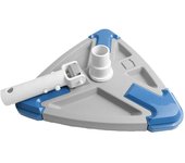 Cepillo de limpieza de la máquina de succión de suciedad del limpiador de la piscina del cabezal de succión de la piscina de tres esquinas
