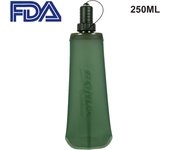 Frasco suave plegable de TPU, botella de bebida deportiva, bolsa de agua para correr, acampar, senderismo
