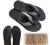 Chanclas con forma oculta, chanclas con lápiz oculto, chanclas con estampado divertido para mujeres y hombres, sandalias antideslizantes de secado rápido y cómodas para la playa