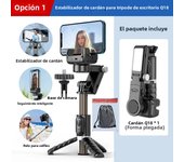 Handheld Gimbal Stabilizer Selfie Stick Tripod For iPhone Android Cell Phone Mobile Smartphone Camera Hand Portable Cellphone
