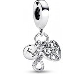 Pandora - Charm Colgante Triple Infinito Familia 792201C01