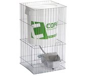 Bebedero para Animales Grandes con Deposito. Aluminio 41x55x70 cm