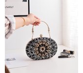 Sunflower Banquet Bag Fashion Banquet Handbag Versatile Dress Evening Dress Bag Diamond wrapped female