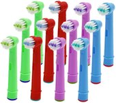 4/8/12pc Replacement Kids Children Tooth Brush Heads For Oral B EB-10A Pro-Health Stages Electric Toothbrush Oral Care, 3D Excel