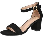 Shoes Sandalias Y Salones De Tacon marca Bubble Bobble para mujer en color negro