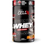 Proteina Concentrada - Whey Core 900gr Cookie Dough ( toppings cookie) Procell Sport - Suplemento Deportivo Alto en Proteína y  Bajo  en Carbohidratos