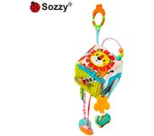 Cuerda de tracción para recién nacidos Sozzy, cuna colgante para bebé, carrito de entrenamiento de agarre, juguete colgante para bebé de 0 a 1 año