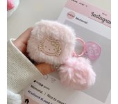 Cute Cartoon Sanrio Hello Kitty Plush Wireless Headset Protective Cover for AirPods 1 2 3 Pro Pro2 AirPods 4 Convenient Carrying
