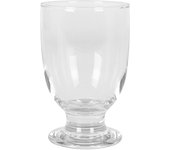 LAV - Set de 6 Vasos con Pie 290cc Gama Tokyo - Elegantes y Versátiles, Cristal Duradero y Estilo Clásico