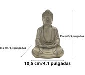 SAAKAR Retro Zen Buddha Statue Meditation Tathagata Monks Tibetan Buddhism Head Sculpture Home Living Room Resin Crafts Ornament