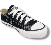 Converse Zapatilla Lona Sneakers 3J235C NEGRO calzado niños Summer ROYALE CORDONETS