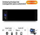 Carplay Android Auto 1 DIN 6.86" Universal HD Touch Screen MP5 Car Multimedia Video Player Support BT SD/TF FM Radio USB Type-C