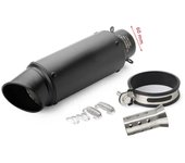 Universal 51mm/60mm Motorcycle exhaust with DB killer Motorcycle Exhaust Pipe Muffler Carbon Fiber GP-project Exhaust Pipe