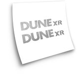 Pegatinas compatibles con cuadro bici Dune XR