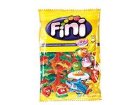 Fini Golosinas caramelos de goma Bolsa de 250u gran surtidos de modelos a elegir fresas salvajes,dedos brillos,dentaduras,huevos fritos,melones,tropy jelly,moras,melecoton,ladrillos,gusanos,huesos brillo,cerezas,beso,botella cola,calaveras,pulpos etc...