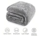 BLOOM STORE-Manta Mullida, Manta de Sofá, Manta de cama, Mantas para Cama, Muy Suave y Acogedora