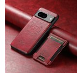 SUTENI Card holder PU leather wallet Mobile case Magnetic 2-in-1 Compatible wireless charging For Google Pixel 8Pro 8A 7A 6Pro 6