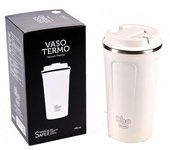 Irisana -  Vaso Térmico Acero Inoxidable 304 Doble Capa | Antiderrame | Libre de BPA | Fácil de Limpiar