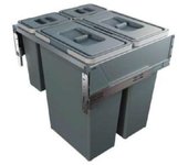 Cubo basura block 2.0 m600 2x35 2x8l. an