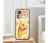 Disney Winnie Bear For Xiaomi Redmi Note 12 12S Turbo 11 11T 11S 10 10S 9 8 8T 7 Pro Plus 5G Black Phone Case Cover
