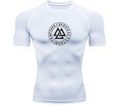 Anime Compression Shirt Men Print Breathable Football Fitness Tight Sportswear Althletic Quick Dry Rash Guard Gym Riding Tops
