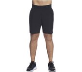 Pantalon Corto Skechers Apparel Movement 7 para hombre en color negro