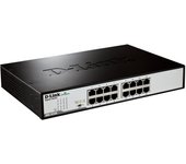 D-Link DGS-1016D/E 16 puertos RJ-45 Negro, Metálico DGS-1016D