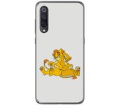 Tumundosmartphone Funda Gel Tpu para Xiaomi Mi 9 diseño Leones Dibujos