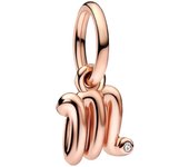 2023 New 925 Silver Plated Rose Gold Letter a-z Script Alphabet Dangle Charm Fit Pan Bracelet DIY Romantic Jewelry Gift