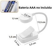 Portable LED Book Lamp Reading Small Table Lamps Eye Protection 3 Colors for Bedroom Study Bedside Student Book clip Night Light
