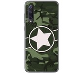 Tumundosmartphone Funda Gel Tpu para Xiaomi Mi 9 diseño Camuflaje 01 Dibujos