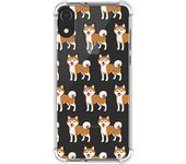 Funda Silicona Antigolpes para Iphone XR diseño Perros 08 Dibujos