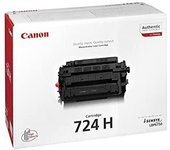 Canon cartucho 724H de tóner original negro para impresoras láser i-SENSYS LBP6750dn, LBP6780x,i-SENSYS MF512x, MF515x
