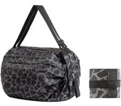 Bolsa de compras plegable portátil, bolsa de almacenamiento multiusos de gran capacidad, bolso de hombro de viaje deportivo