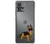Funda Silicona Antigolpes para Motorola Edge 30 Fusion 5G diseño Perros 03 Dibujos