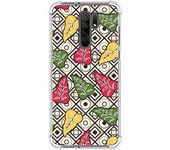 Funda Silicona Antigolpes para Xiaomi Redmi 9 diseño Flores 11 Dibujos