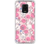 Funda Silicona Antigolpes para Xiaomi Redmi Note 9S / Note 9 Pro diseño Flores 07 Dibujos