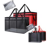 Bolsas de Supermercado reutilizables con aislamiento Y fondo duro