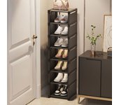 Shoe rack, can be freely combined in various sizes, occupies a small area, suitable for various shoe types